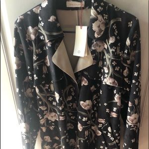 Long Floral Coat